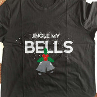 Load image into Gallery viewer, Designs by MyUtopia Shout Out:Jingle My Bells Adult Unisex T-Shirt
