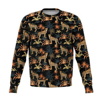 Load image into Gallery viewer, Designs by MyUtopia Shout Out:Jungle Leopard Fashion Fleece Lined Sweatshirt
