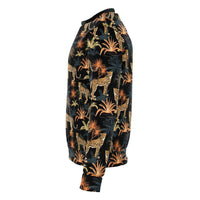 Load image into Gallery viewer, Designs by MyUtopia Shout Out:Jungle Leopard Fashion Fleece Lined Sweatshirt
