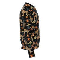 Load image into Gallery viewer, Designs by MyUtopia Shout Out:Jungle Leopard Fashion Fleece Lined Sweatshirt

