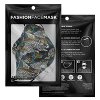 Load image into Gallery viewer, Designs by MyUtopia Shout Out:Jungle Leopard Fitted Fabric Face Mask w. Adjustable Ear Loops
