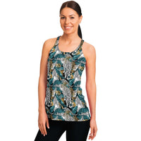 Load image into Gallery viewer, Designs by MyUtopia Shout Out:Jungle Leopard Ladies Flowy Tank Top
