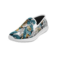 Load image into Gallery viewer, Designs by MyUtopia Shout Out:Jungle Leopards slip-on sneakers
