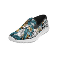 Load image into Gallery viewer, Designs by MyUtopia Shout Out:Jungle Leopards slip-on sneakers
