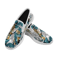 Load image into Gallery viewer, Designs by MyUtopia Shout Out:Jungle Leopards slip-on sneakers
