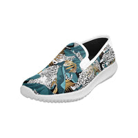 Load image into Gallery viewer, Designs by MyUtopia Shout Out:Jungle Leopards slip-on sneakers
