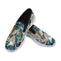 Load image into Gallery viewer, Designs by MyUtopia Shout Out:Jungle Leopards slip-on sneakers
