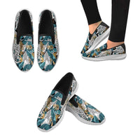 Load image into Gallery viewer, Designs by MyUtopia Shout Out:Jungle Leopards slip-on sneakers
