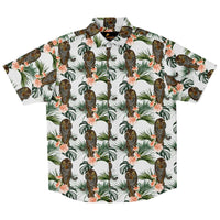 Load image into Gallery viewer, Designs by MyUtopia Shout Out:Jungle Tiger button down dress shirt,XS,Short Sleeve Button Down Shirt - AOP
