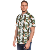 Load image into Gallery viewer, Designs by MyUtopia Shout Out:Jungle Tiger button down dress shirt
