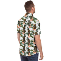 Load image into Gallery viewer, Designs by MyUtopia Shout Out:Jungle Tiger button down dress shirt
