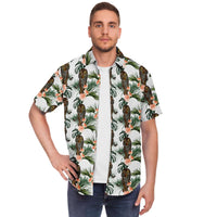 Load image into Gallery viewer, Designs by MyUtopia Shout Out:Jungle Tiger button down dress shirt
