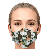 Load image into Gallery viewer, Designs by MyUtopia Shout Out:Jungle Tiger Fitted Face Mask w. Adjustable Ear Loops
