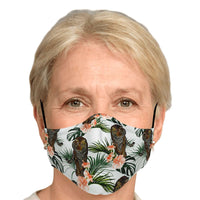 Load image into Gallery viewer, Designs by MyUtopia Shout Out:Jungle Tiger Fitted Face Mask w. Adjustable Ear Loops
