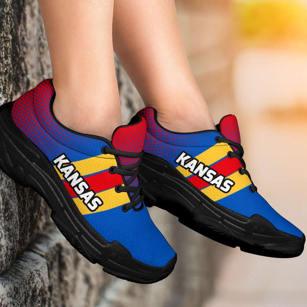 Designs by MyUtopia Shout Out:Kansas Chunky Sneakers