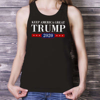 Load image into Gallery viewer, Designs by MyUtopia Shout Out:Keep America Great Trump 2020 Unisex Tank
