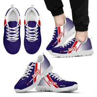 Load image into Gallery viewer, Designs by MyUtopia Shout Out:#KeepZagging Gonzaga Fan Running Shoes
