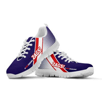Load image into Gallery viewer, Designs by MyUtopia Shout Out:#KeepZagging Gonzaga Fan Running Shoes
