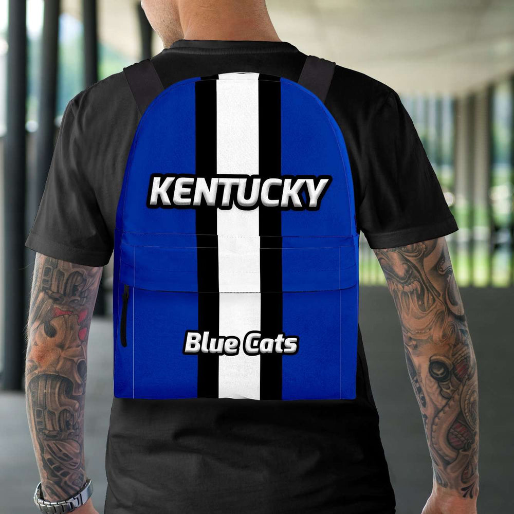 Designs by MyUtopia Shout Out:Kentucky Blue Cats Backpack