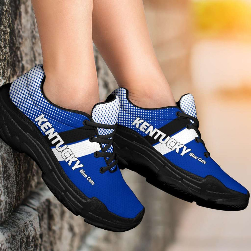 Designs by MyUtopia Shout Out:Kentucky #BlueCats Chunky Sneakers