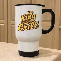 Load image into Gallery viewer, Designs by MyUtopia Shout Out:King of the Grill Travel Mug
