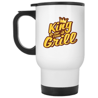 Load image into Gallery viewer, Designs by MyUtopia Shout Out:King of the Grill Travel Mug
