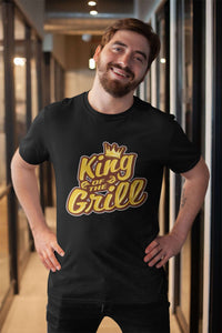 Load image into Gallery viewer, Designs by MyUtopia Shout Out:King of the Grill Ultra Cotton T-Shirts
