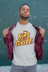 Load image into Gallery viewer, Designs by MyUtopia Shout Out:King of the Grill Ultra Cotton T-Shirts
