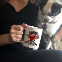 Load image into Gallery viewer, Designs by MyUtopia Shout Out:Kiss Better than I Grill Ceramic Mug - White
