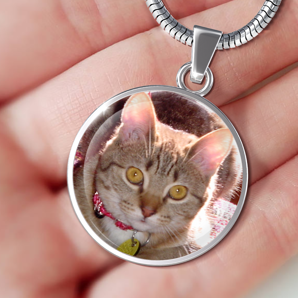 Designs by MyUtopia Shout Out:Kitten Love Handmade Necklace