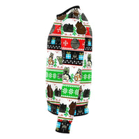 Load image into Gallery viewer, Designs by MyUtopia Shout Out:Kitten Wars Ugly Christmas Style Fashion Premium Sweatshirt
