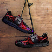 Load image into Gallery viewer, Designs by MyUtopia Shout Out:Kylo Ren Fan Running Shoes,Kid&#39;s / 11 CHILD (EU28) / Bright Pink/Black,Running Shoes

