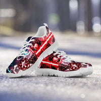 Load image into Gallery viewer, Designs by MyUtopia Shout Out:Kylo / Rey Force Bonds Running Shoes,Kid&#39;s / 11 CHILD (EU28) / Red/Green,Running Shoes
