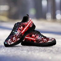 Load image into Gallery viewer, Designs by MyUtopia Shout Out:Kylo / Rey Force Bonds Running Shoes (Black),Kid&#39;s / 11 CHILD (EU28) / Red/Green,Running Shoes
