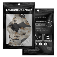 Load image into Gallery viewer, Designs by MyUtopia Shout Out:Labrador Retriever Fitted Fabric Face Mask w. Adjustable Ear Loops
