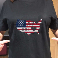 Load image into Gallery viewer, Designs by MyUtopia Shout Out:Land That I Love Adult Unisex T-Shirt
