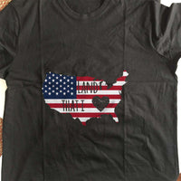 Load image into Gallery viewer, Designs by MyUtopia Shout Out:Land That I Love Adult Unisex T-Shirt
