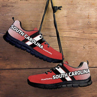 Load image into Gallery viewer, Designs by MyUtopia Shout Out:#LeadTheWay South Carolina Fan Running Shoes
