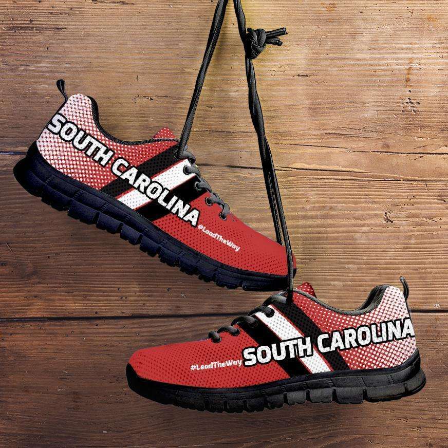 Designs by MyUtopia Shout Out:#LeadTheWay South Carolina Fan Running Shoes