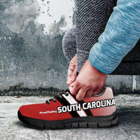 Load image into Gallery viewer, Designs by MyUtopia Shout Out:#LeadTheWay South Carolina Fan Running Shoes
