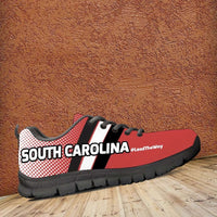 Load image into Gallery viewer, Designs by MyUtopia Shout Out:#LeadTheWay South Carolina Fan Running Shoes
