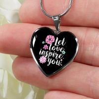 Load image into Gallery viewer, Designs by MyUtopia Shout Out:Let Love Inspire You Heart Bangel
