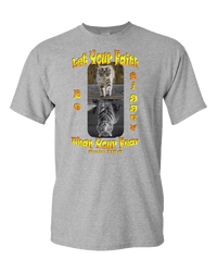 Load image into Gallery viewer, Designs by MyUtopia Shout Out:Let Your Faith Be Bigger than Your Fear Adult Unisex T-Shirt,S / Athletic Heather,Adult Unisex T-Shirt
