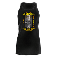 Load image into Gallery viewer, Designs by MyUtopia Shout Out:Let Your Faith Be Bigger than Your Fear Bella Flowy Tank Top,S / Black,Tank Tops
