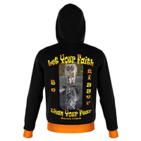 Load image into Gallery viewer, Designs by MyUtopia Shout Out:Let Your Faith Be Bigger Than Your Fear Fashion Hoodie
