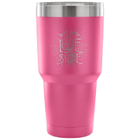 Load image into Gallery viewer, Designs by MyUtopia Shout Out:Let Your Love Shine Engraved Insulated Double Wall Steel Tumbler Travel Mug,Pink / 30 Oz,Polar Camel Tumbler
