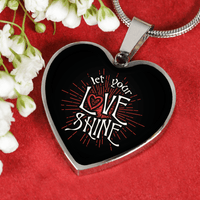 Load image into Gallery viewer, Designs by MyUtopia Shout Out:Let Your Love Shine Heart Bangel
