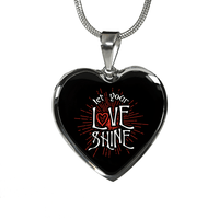 Load image into Gallery viewer, Designs by MyUtopia Shout Out:Let Your Love Shine Heart Bangel
