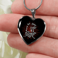 Load image into Gallery viewer, Designs by MyUtopia Shout Out:Let Your Love Shine Heart Bangel
