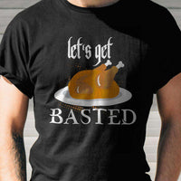 Load image into Gallery viewer, Designs by MyUtopia Shout Out:Let&#39;s Get Basted Adult Unisex Cotton Short Sleeve T-Shirt
